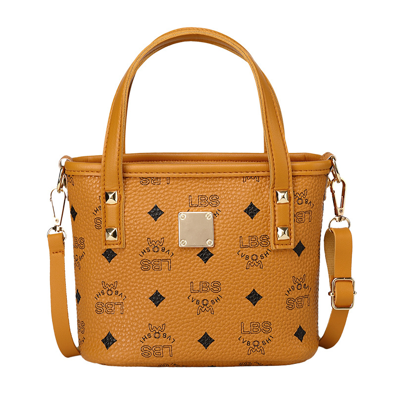Women's Printed Bucket Handbag 2023 Spring Summer Small Mini Coin Purse - Image 5